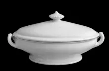 Plain Uplift | Maddock & Gater | Vegetable Tureen Base and Lid | Item | 001