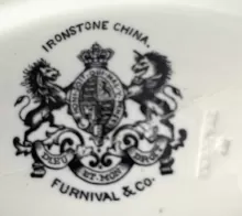 Plain Uplift | Thomas Furnival & Sons | Relish Dish | Mark | 003