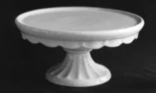 Plain | Anthony Shaw & Son | Scalloped Cake Stand | Item | 001