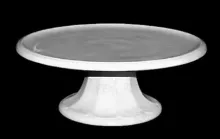 Plain | Bridgwood & Clarke | Plain Edge Cake Stand | Item | 001