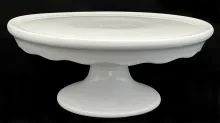 Plain | Coxon & Co. | Scalloped Cake Stand | Item | 001