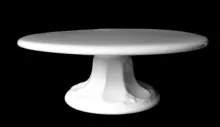 Plain | Edward Clarke | Plain Edge Cake Stand | Item | 001