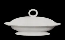 Plain | George L. Ashworth & Bros. | Vegetable Tureen Base and Lid | Item | 006