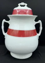 Plain | Glasgow Pottery Co. | Waste or Slop Jar Base and Lid | Item | 001