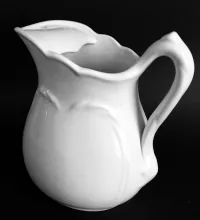 Plain_Greenwood Pottery Co._Pitcher with Ice Lip_Item_001
