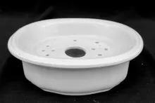 Plain_J. & G. Meakin_Soap Dish with Drain Hole_Item_001