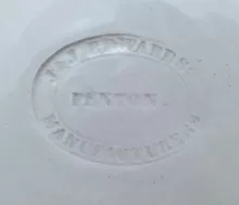 Plain | John & James Edwards | Plate | Mark | 002