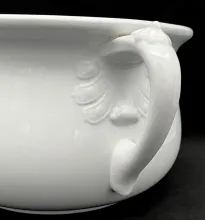 Plain | Johnson Bros. (Late Pankhurst & Co.) | Chamber Pot Base | Handle | 002