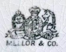 Plain | Mellor & Co. | Waste or Slop Jar Base | Mark | 002