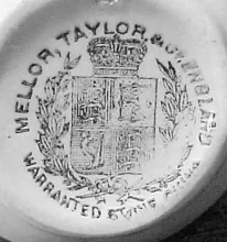 Plain | Mellor, Taylor, & Co. | Child's or Toy Tea Set or Pieces | Mark | 001