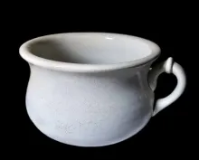 Plain | Mercer Pottery Co. | Chamber Pot Base | Item | 001