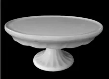 Plain | Taylor & Davis | Scalloped Cake Stand | Item | 002