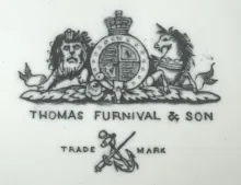 Plain | Thomas Furnival & Son | Relish Dish | Mark | 003