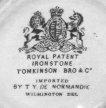 Plain | Tomkinson Bros. & Co. | Mug | Mark | 002