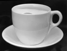 Plain | Unspecified | Cup (Mustache with Saucer) | Item | 001