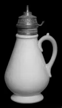 Plain | Unspecified | Syrup Pitcher with Metal Lid | Item | 001