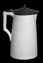 Plain | Unspecified | Syrup Pitcher with Metal Lid | Item | 005