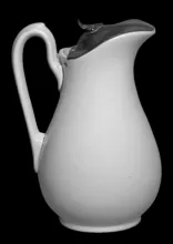 Plain | Unspecified | Syrup Pitcher with Metal Lid | Item | 007