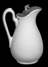 Plain | Unspecified | Syrup Pitcher with Metal Lid | Item | 011