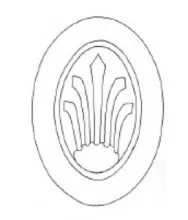 Plain | Unspecified | Well and Tree Platter | ItemDrw | 003