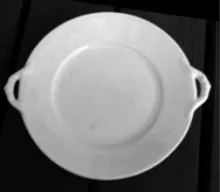 Plain | William Brunt Pottery Co. | Cake or Cookie Plate without Pedestal Foot | Item | 001