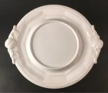 Plum Decagon | J. & G. Meakin | Sauce or Soup Tureen Underplate | Item | 004