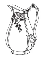 Potomac Shape | W. Baker & Co. | Ewer | ItemDrw | 001