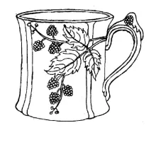 Potomac Shape | W. Baker & Co. | Mug | ItemDrw | 001