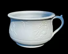 Prairie Flowers | Livesley, Powell, & Co. | Chamber Pot Base | Item | 001
