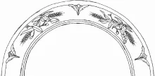 Prairie Flowers_Livesley, Powell, & Co._Plate_EmbossingDrw_001