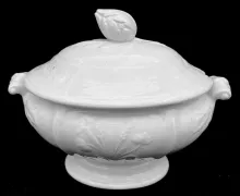 Prairie Shape_Joseph Clementson_Sauce or Soup Tureen Base and Lid_Item_001