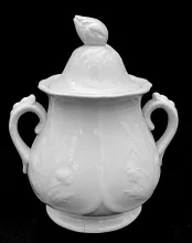 Prairie Shape_Joseph Clementson_Sugar Bowl with Lid_Item_001