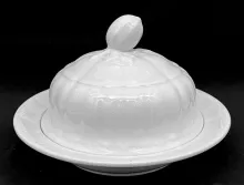 President Shape_John Edwards_Butter Dish with Base, Lid, and Insert_Item_001