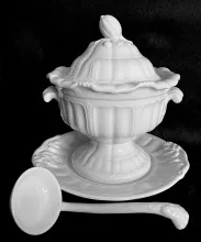 President Shape_John Edwards_Sauce or Soup Tureen Base, Lid, Underplate, and Ladle_Item_003