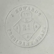 President Shape_John Edwards_Sauce or Soup Tureen Base, Lid, Underplate, and Ladle_Mark_005