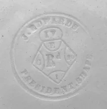 President Shape_John Edwards_Sauce or Soup Tureen Base, Lid, and Underplate_Mark_004