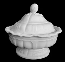 President Shape_John Edwards_Vegetable Tureen Base and Lid_Item_006