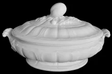 President Shape_John Edwards_Vegetable Tureen Base and Lid_Item_012