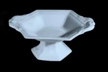 Prize Bloom | T. J. & J. Mayer | Compote on Tall Pedestal | Item | 001