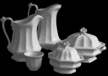 Prize Bloom | T. J. & J. Mayer | Dinner Set Pieces | Collection | 001