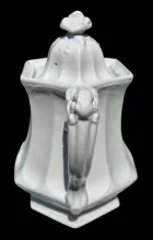 Prize Bloom | T. J. & J. Mayer | Teapot or Coffee Pot Base and Lid | Finial | 004