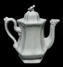 Prize Bloom | T. J. & J. Mayer | Teapot or Coffee Pot Base and Lid | Item | 002