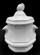 Prize Nodding Bud_T. J. & J. Mayer_Sugar Bowl with Lid_Item_003