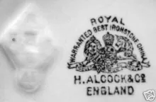 Prunus Blossom (Alcock Late Octagon) | Henry Alcock & Co. | Ewer | Mark | 002