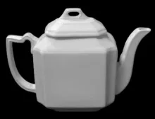 Prunus Blossom (Alcock Late Octagon) | Henry Alcock & Co. | Teapot or Coffee Pot Base and Lid | Item | 002