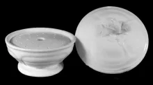Quartered Rose | Jacob Furnival | Butter Dish with Base, Lid, and Insert | Item | 002