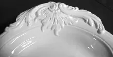 Quartered Rose | Jacob Furnival | Sauce or Soup Tureen Underplate | Handle | 002