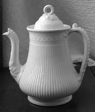 Ribbed Chain_J. W. Pankhurst (& Co.)_Teapot or Coffee Pot Base and Lid_Item_001