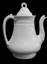 Ribbed Chain | J. W. Pankhurst (& Co.) | Teapot or Coffee Pot Base and Lid | Item | 002