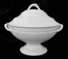 Ribbed Chain | J. W. Pankhurst (& Co.) | Sauce or Soup Tureen Base and Lid | Item | 001